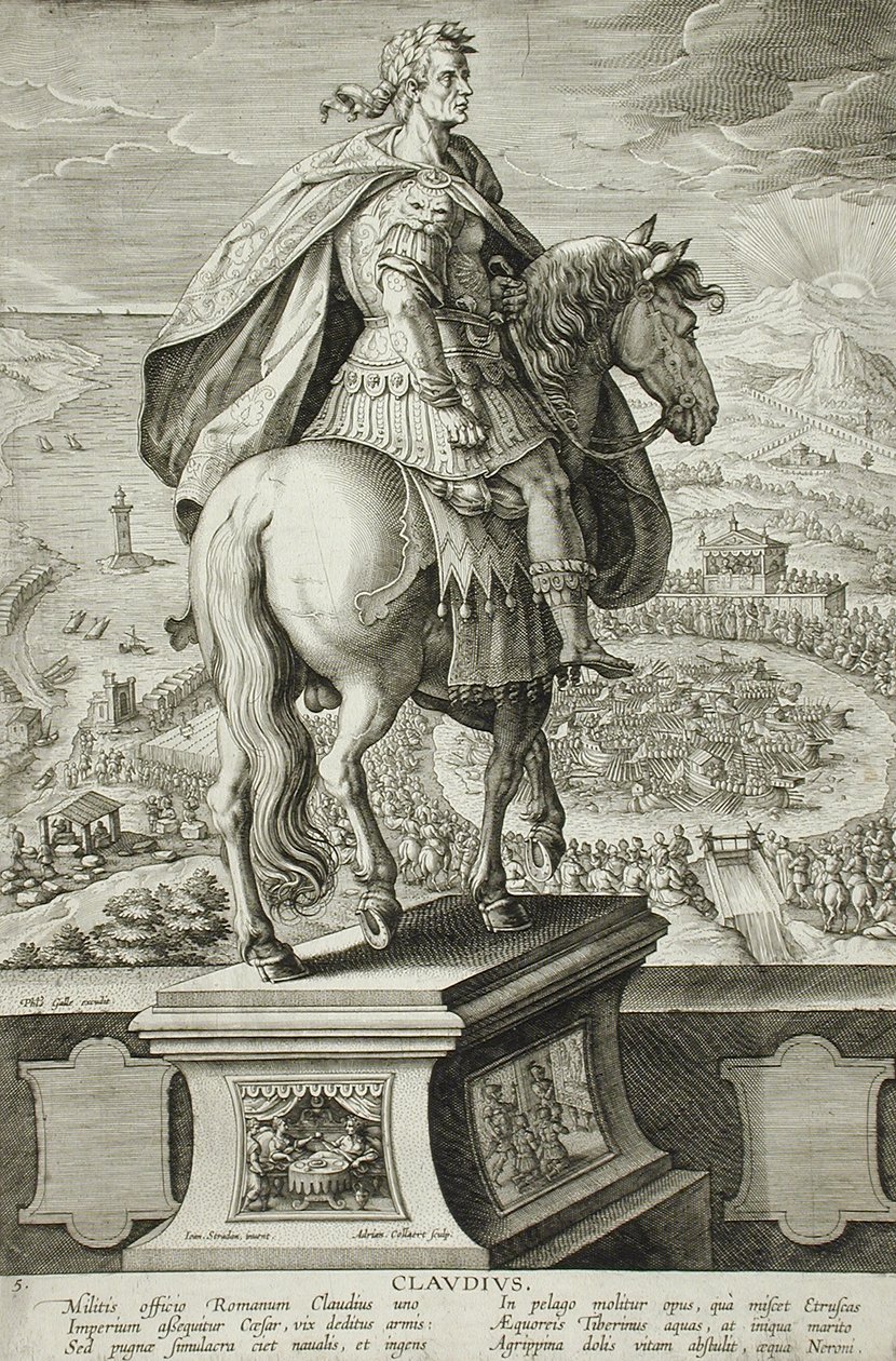 Claudius tekijältä Adriaen Collaert