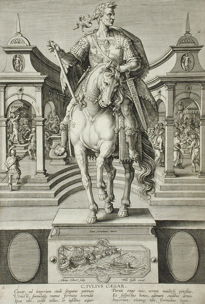 Julius Caesar tekijältä Adriaen Collaert