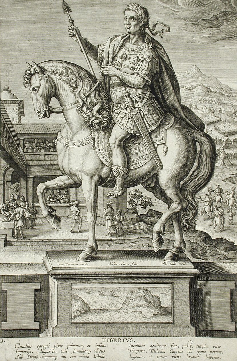 Tiberius tekijältä Adriaen Collaert