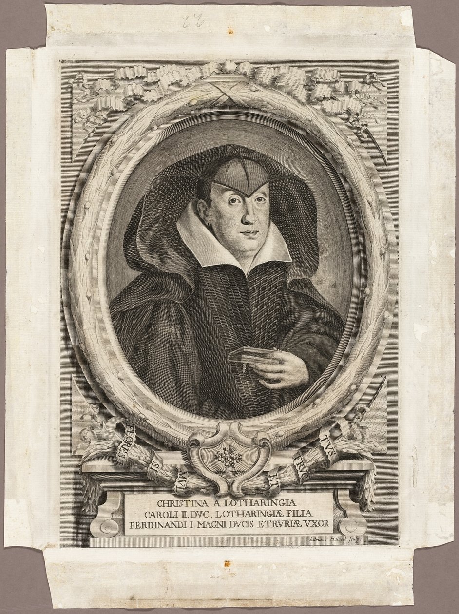 Christina of Lorraine tekijältä Adriaen Haelwegh
