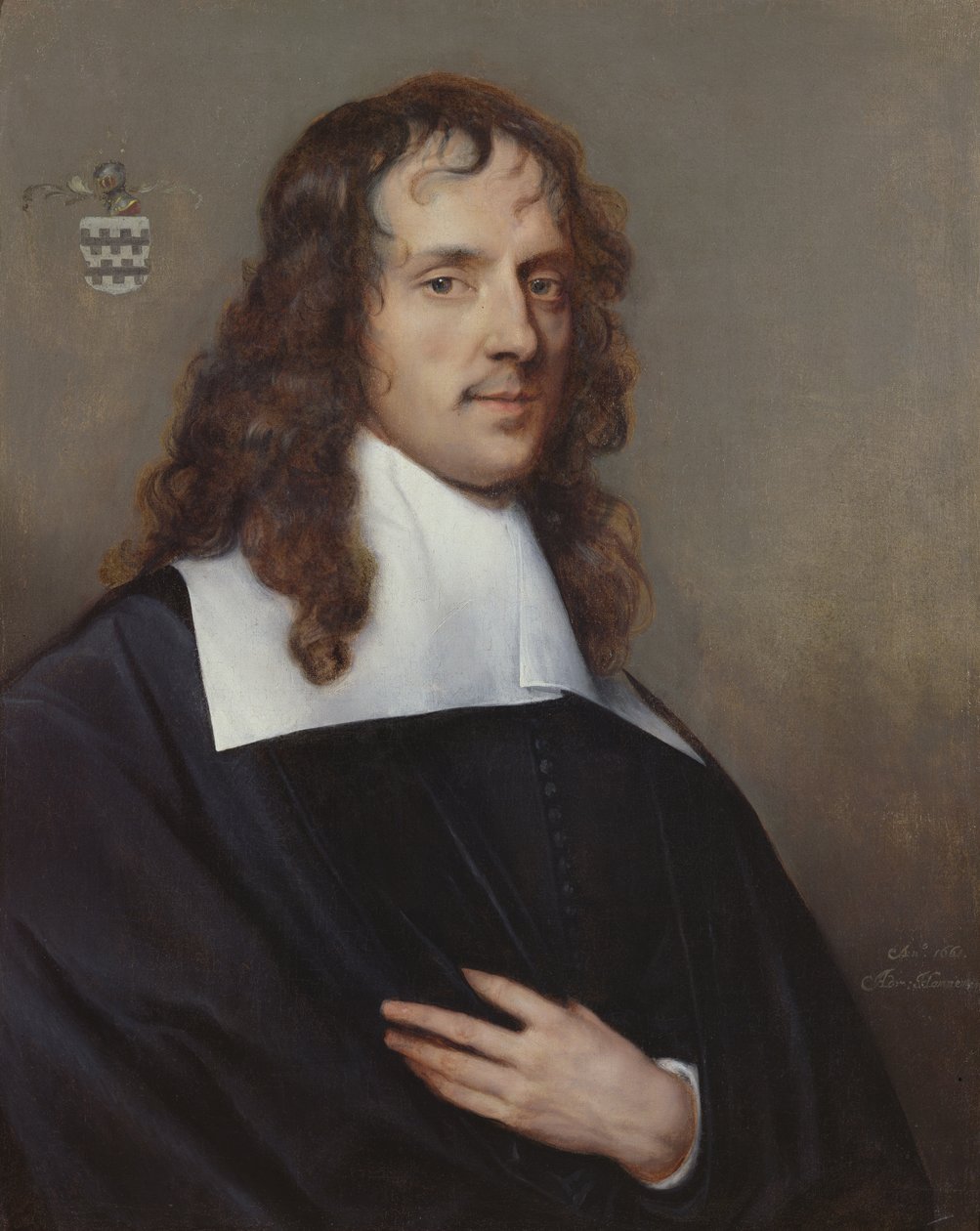 Muotokuva Nicolas van der Haerista, 1661 tekijältä Adriaen Hanneman