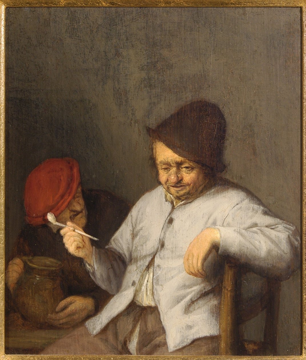 Smoker and the Drinker, n. 1650 tekijältä Adriaen Jansz. van Ostade