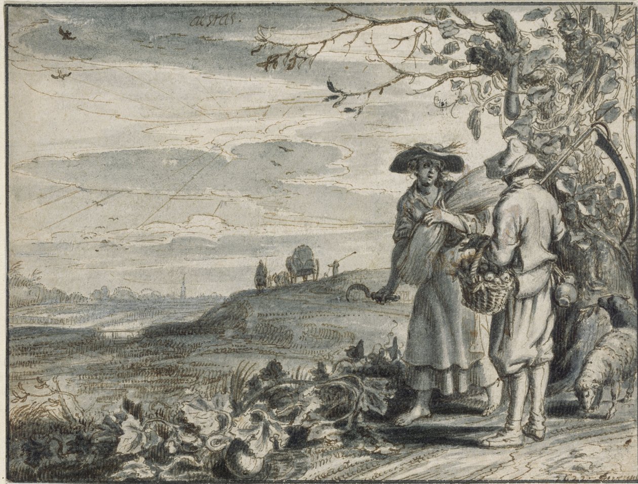 Kesä tekijältä Adriaen Pietersz van de Venne