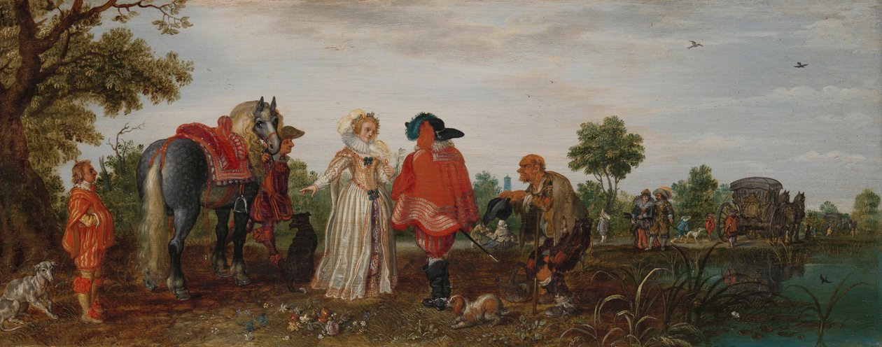 kevät tekijältä Adriaen Pietersz van de Venne