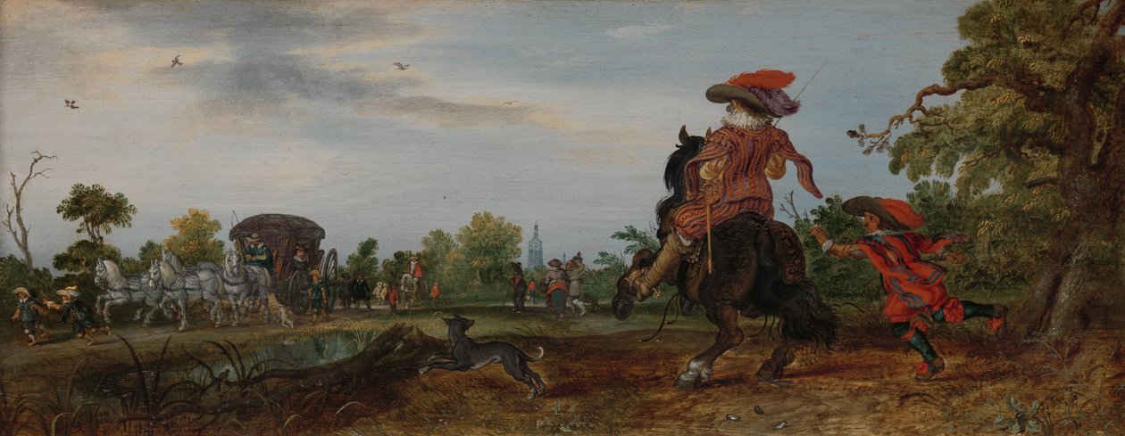 Kesä (tervehdys) tekijältä Adriaen Pietersz van de Venne