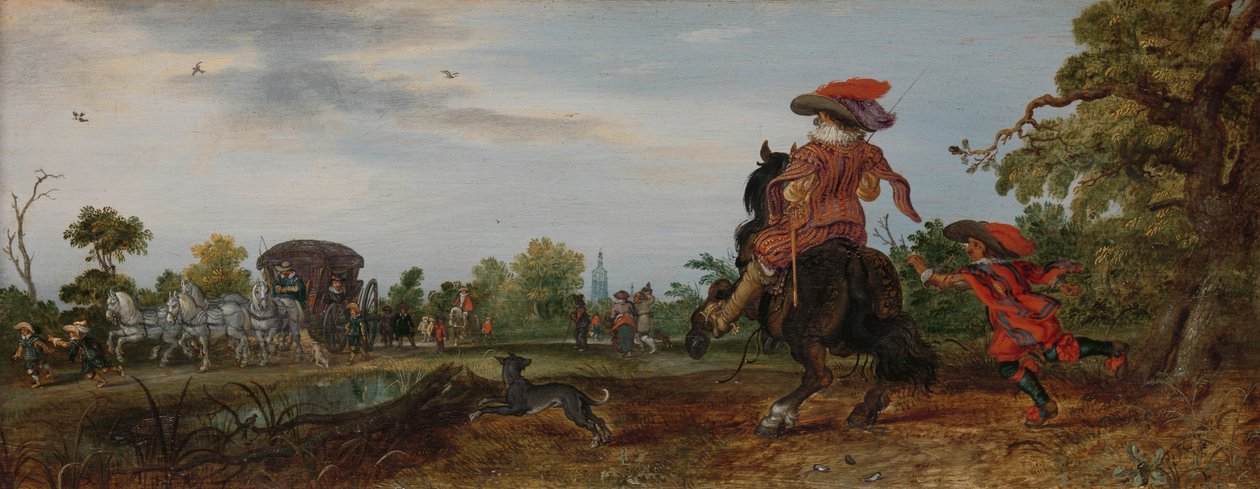 Kesä (tervehdys), 1625 tekijältä Adriaen Pietersz van de Venne