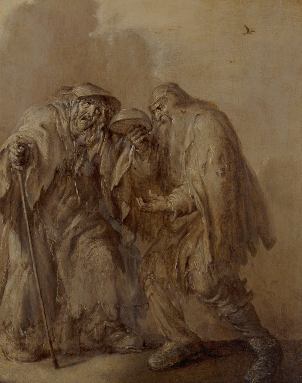 Kerjäläiset tekijältä Adriaen Pietersz. van de Venne