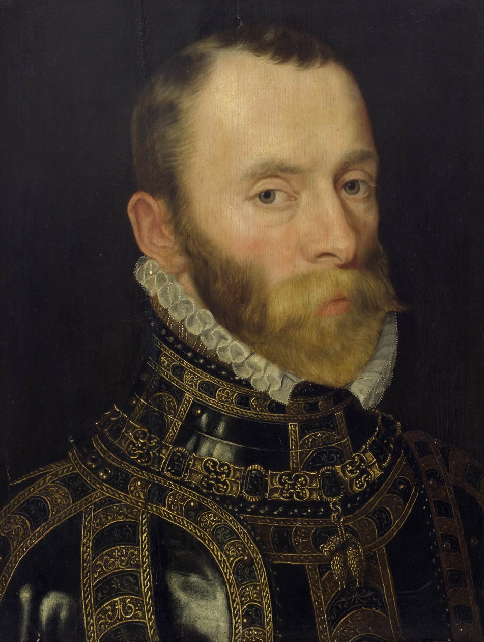 Muotokuva Philippe de Montmorencysta, Hoornin kreivistä (Philippe de Montmorency) tekijältä Adriaen Thomasz. Key