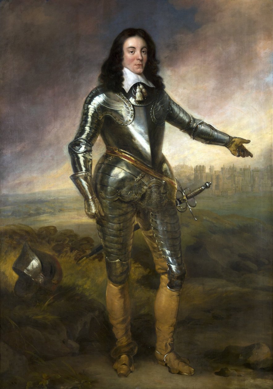 Kapteeni Poolen muotokuva haarniskassa, ennen vuotta 1671 tekijältä Adriaen attr.to Hanneman