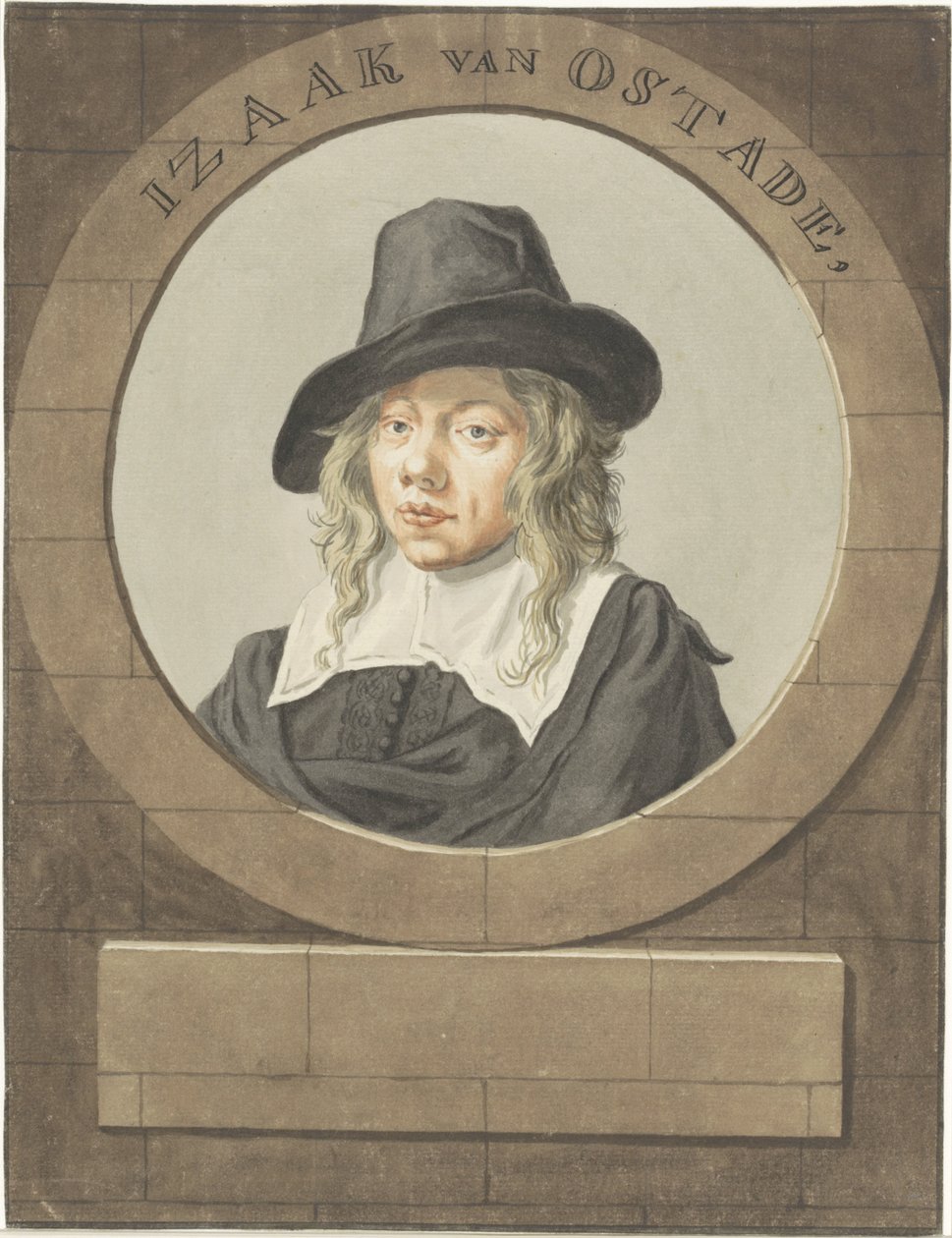 Isaac van Ostaden muotokuva tekijältä Adriaen van Ostade