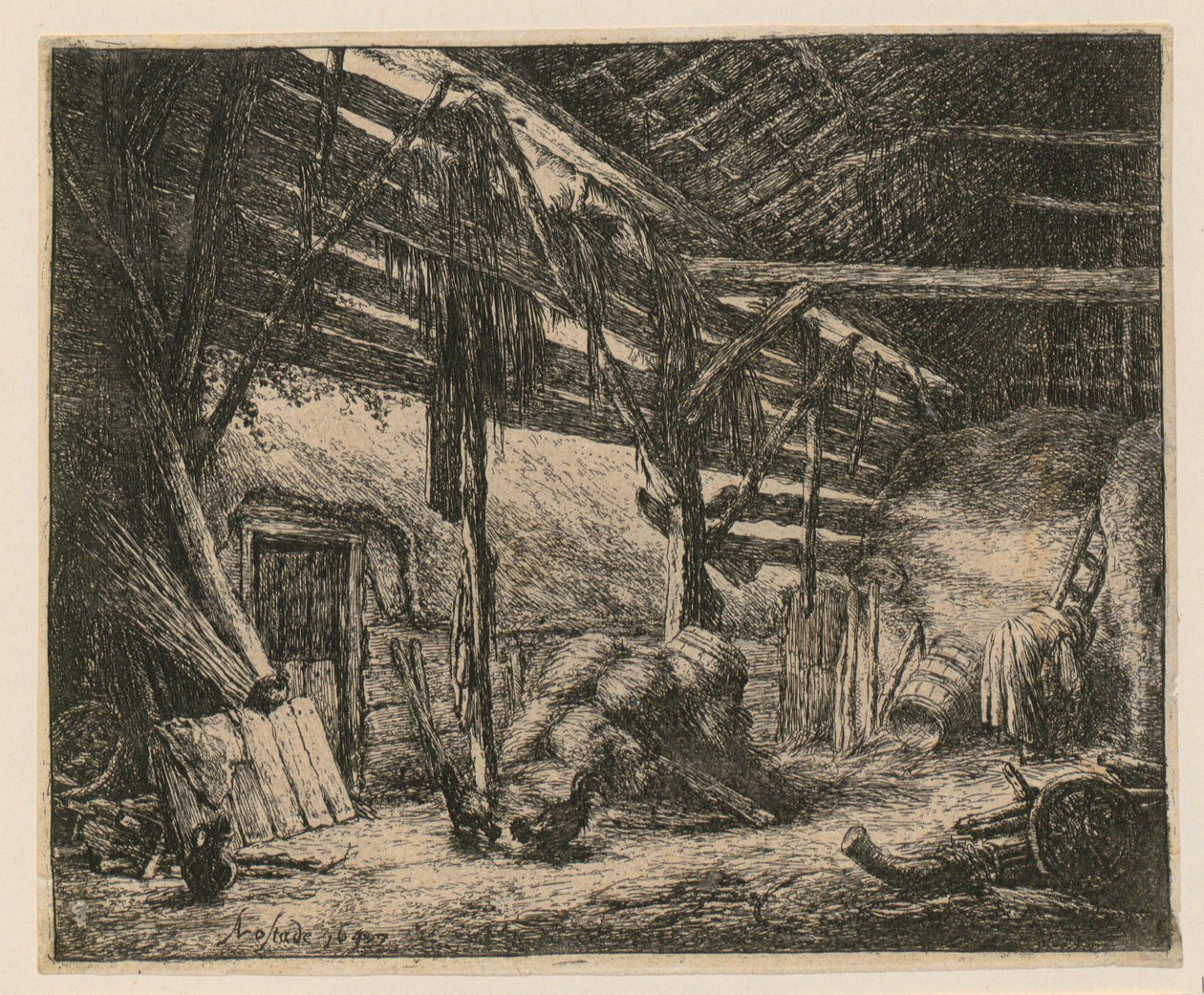 Lato tekijältä Adriaen van Ostade