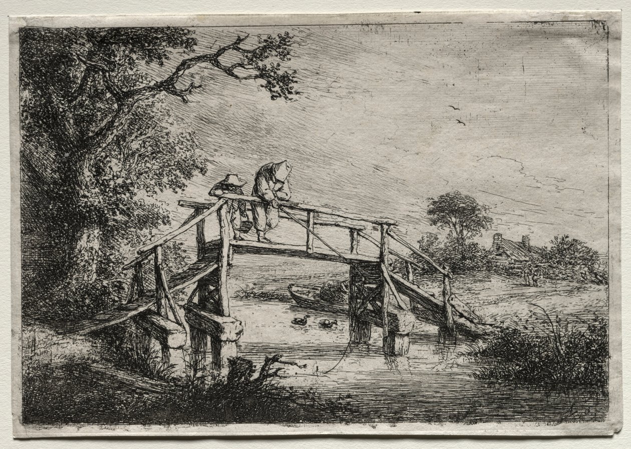Kalastajat tekijältä Adriaen van Ostade