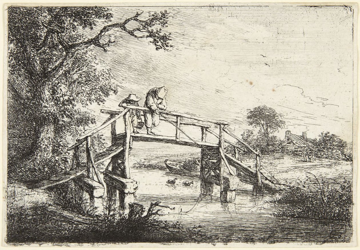 Kalastajat tekijältä Adriaen van Ostade