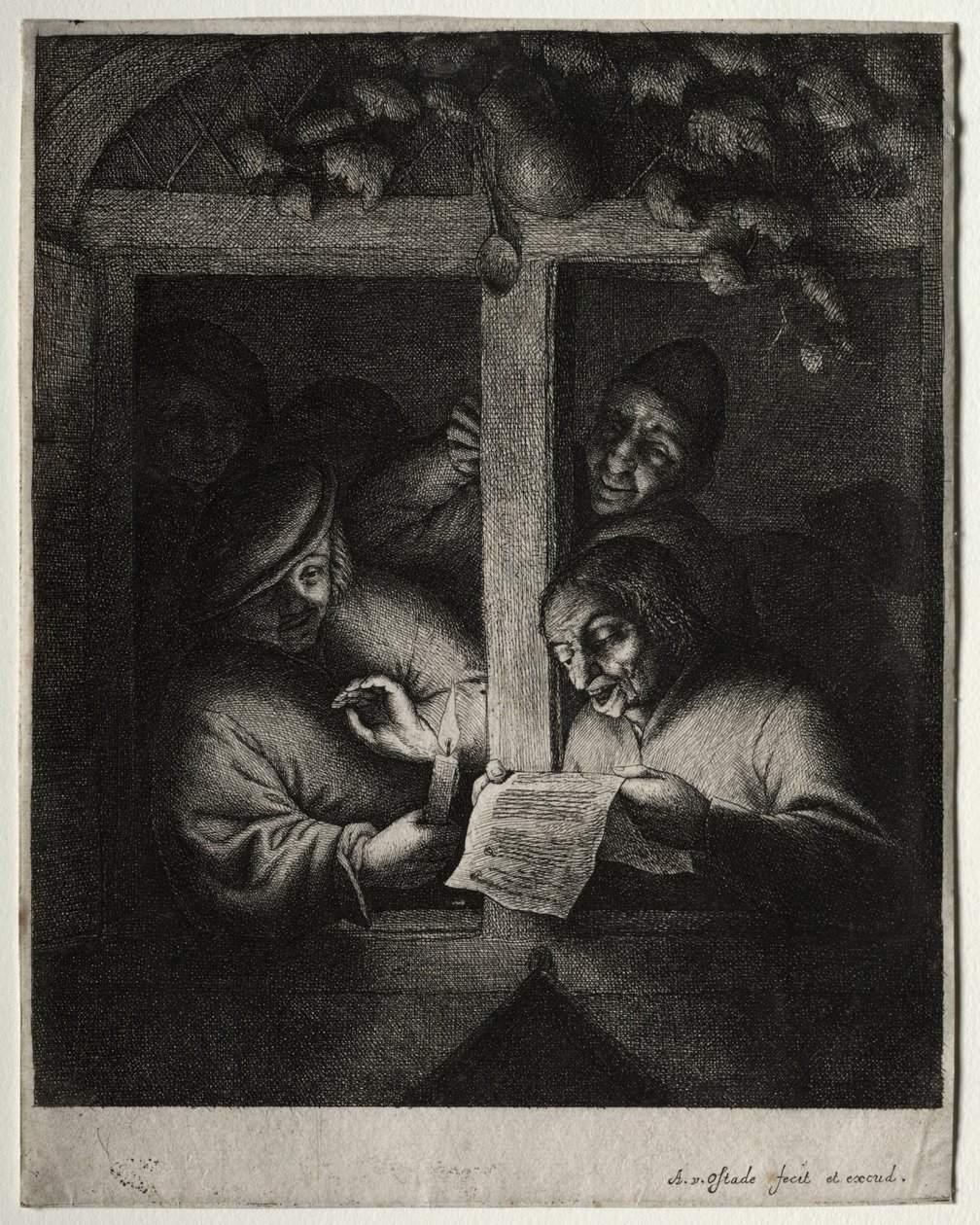 Carol Singers tekijältä Adriaen van Ostade