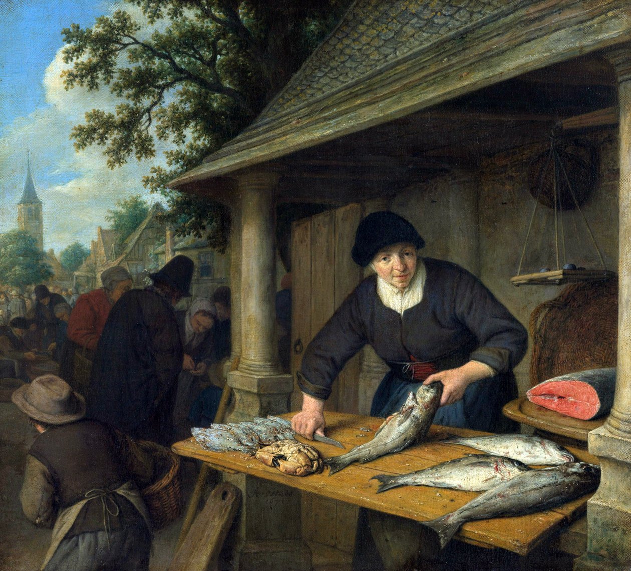 Kalavaimo tekijältä Adriaen Jansz. van Ostade