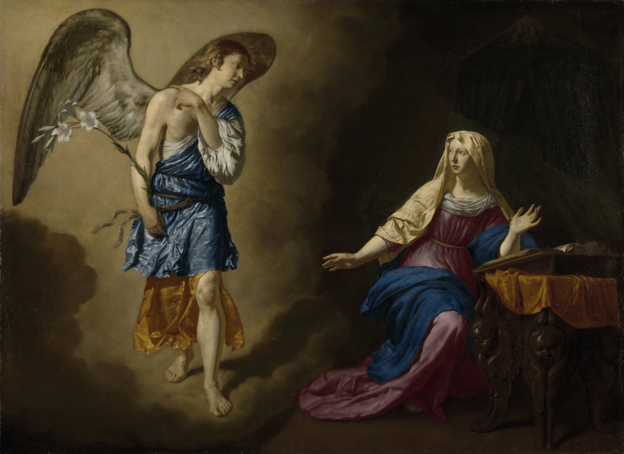 Marian ilmestys, 1667 tekijältä Adriaen van de Velde