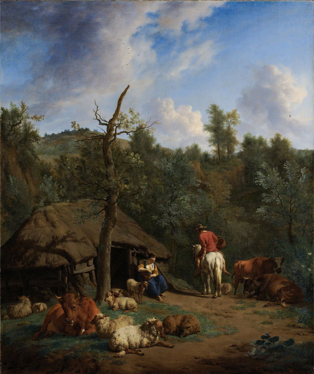 Kota, 1671 tekijältä Adriaen van de Velde