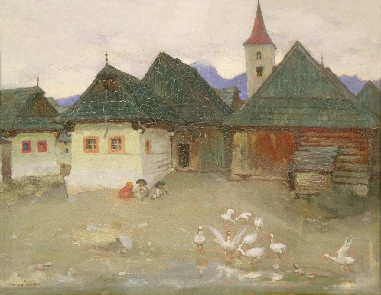 Windowsistamme Vazseczista, n. 1905-09 tekijältä Adrian Scott Stokes