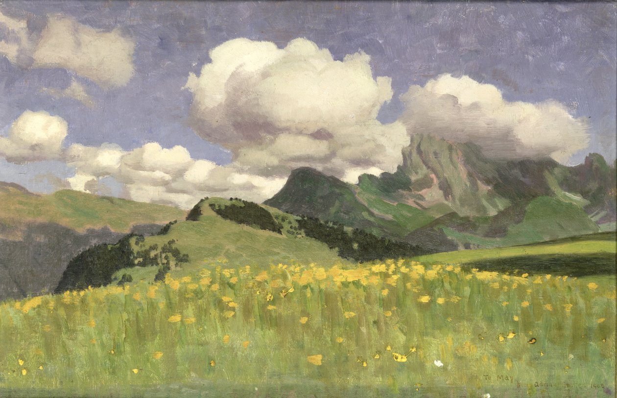 Marigolds, Ala-Alpit, 1902 tekijältä Adrian Scott Stokes