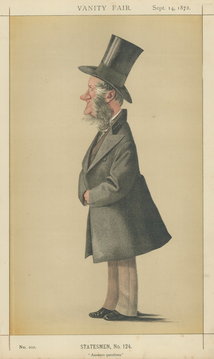 Lord Enfield (värilitografia) tekijältä Adriano Cecioni