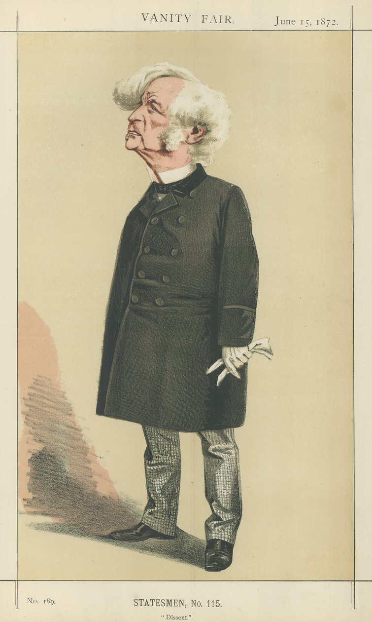 Samuel Morley (värilitografia) tekijältä Adriano Cecioni