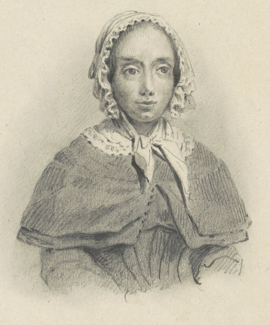 Maria Geertruida de Goeje-Barbiersin muotokuva tekijältä Adrianus Johannes Ehnle