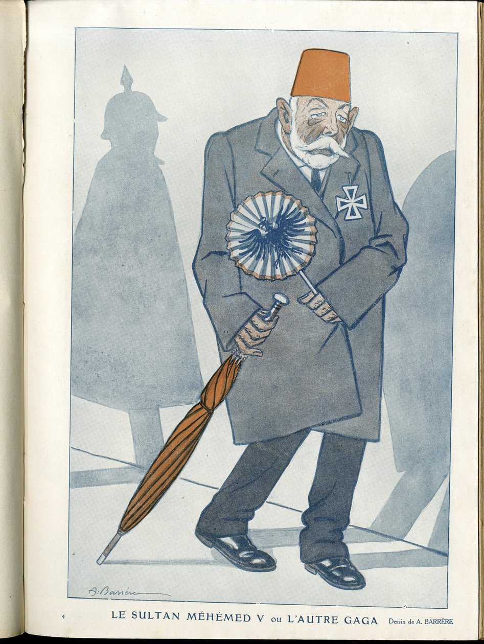 Kuvitus A Barreresta (1874-1931) elokuvassa "" Fantasio""" tekijältä Adrien Barrere