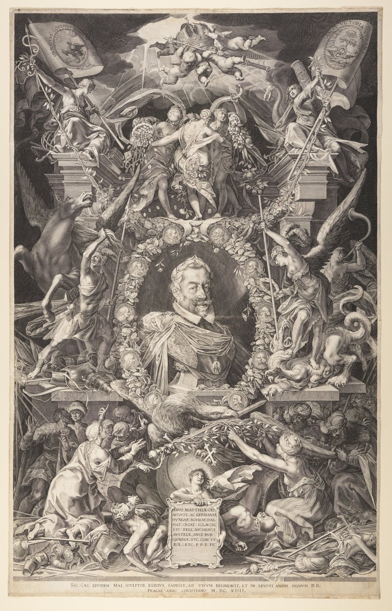 Keisari Matthias tekijältä Aegidius Sadeler II