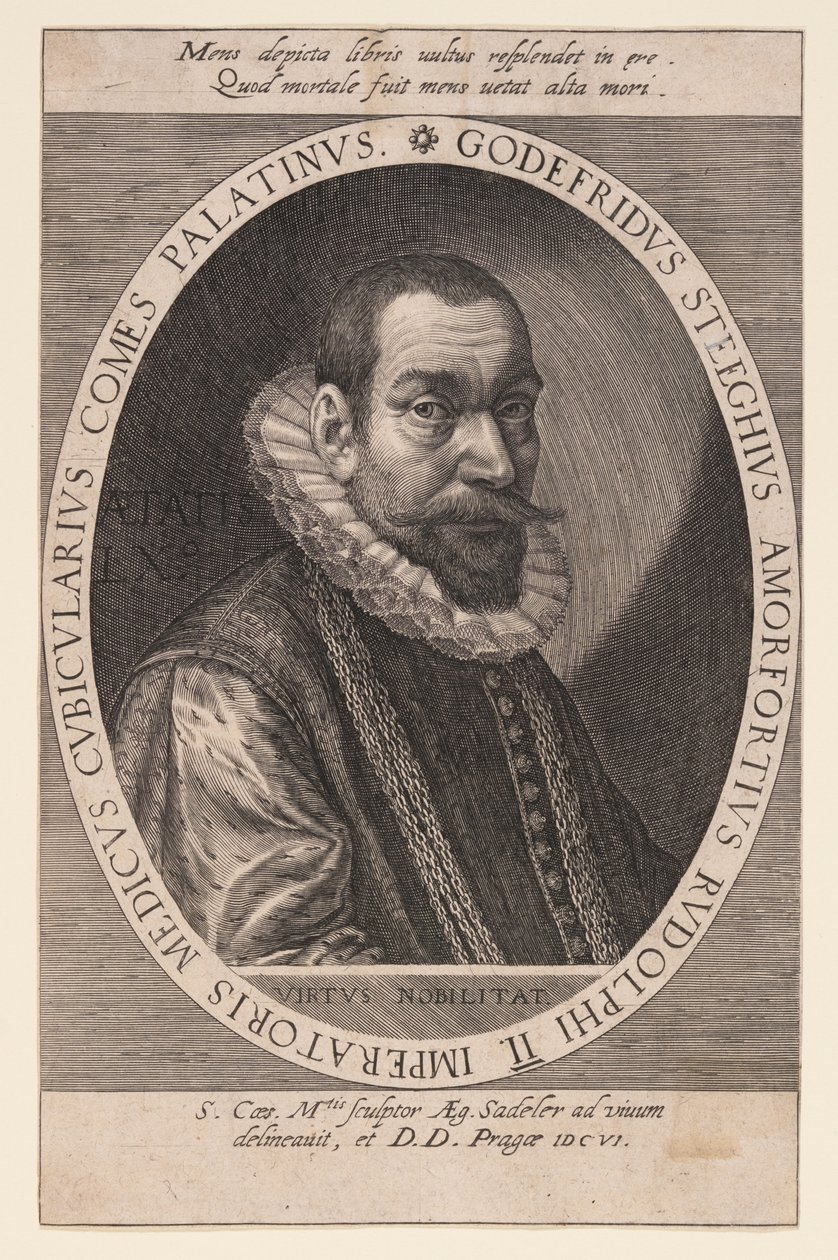 Godfried Steeghuis, lääkäri ja kamreeri tekijältä Aegidius Sadeler II