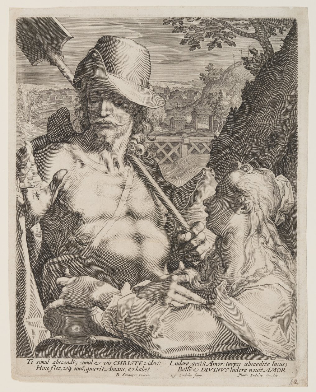 Noli Me Tangere tekijältä Aegidius Sadeler II