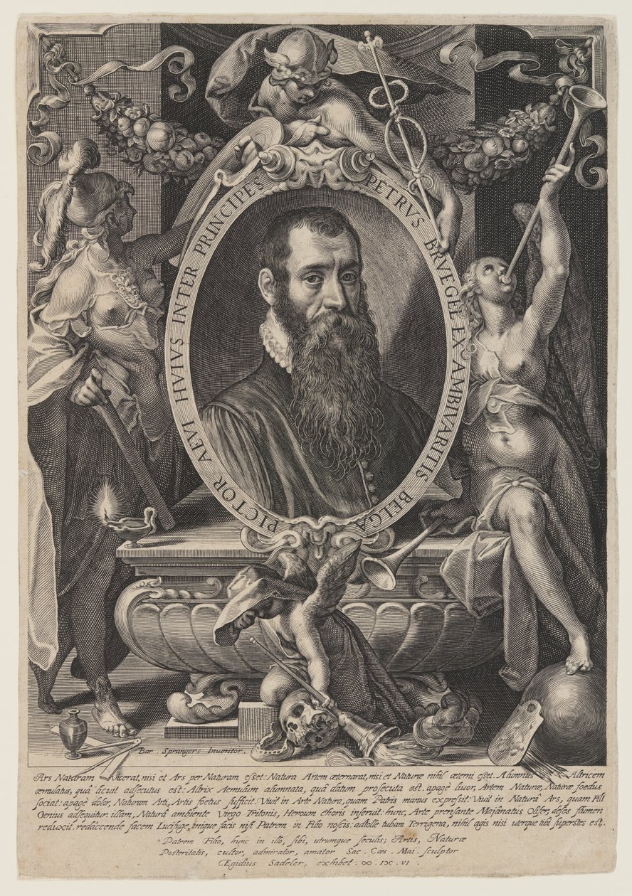 Pieter Brueghel II tekijältä Aegidius Sadeler II