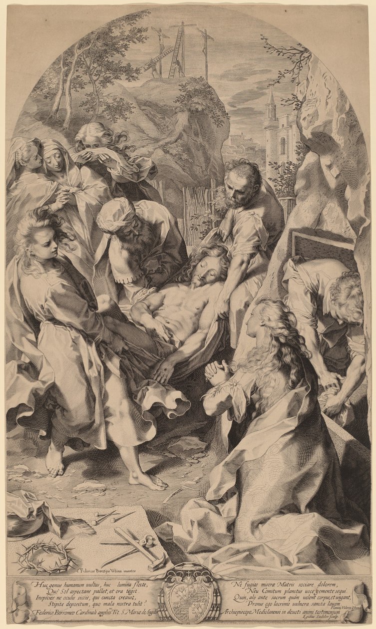 Hautaus tekijältä Aegidius Sadeler II after Federico Barocci