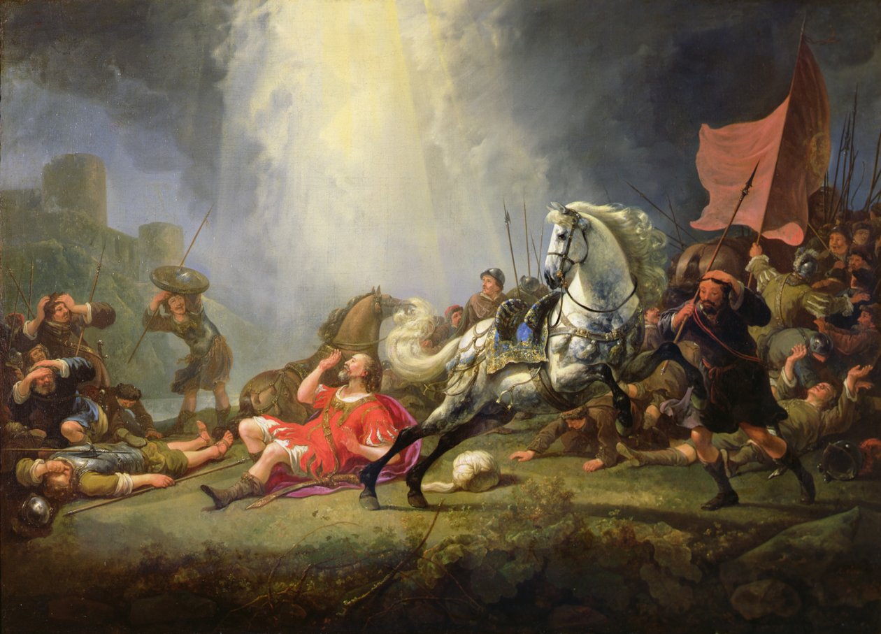 Pyhän Paavalin kääntymys tai Tie Damaskokseen tekijältä Aelbert Cuyp