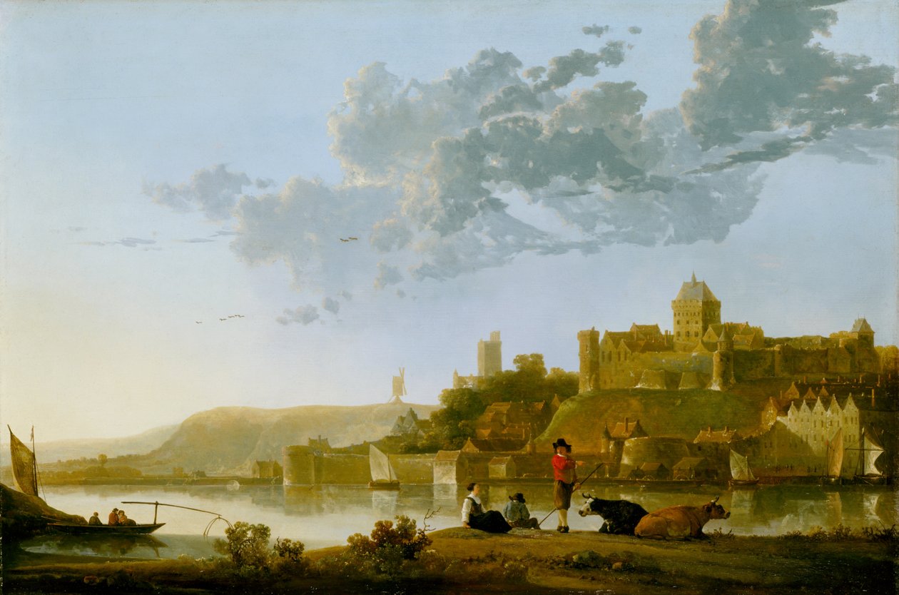 Valkhof Nijmegenissä tekijältä Aelbert Cuyp