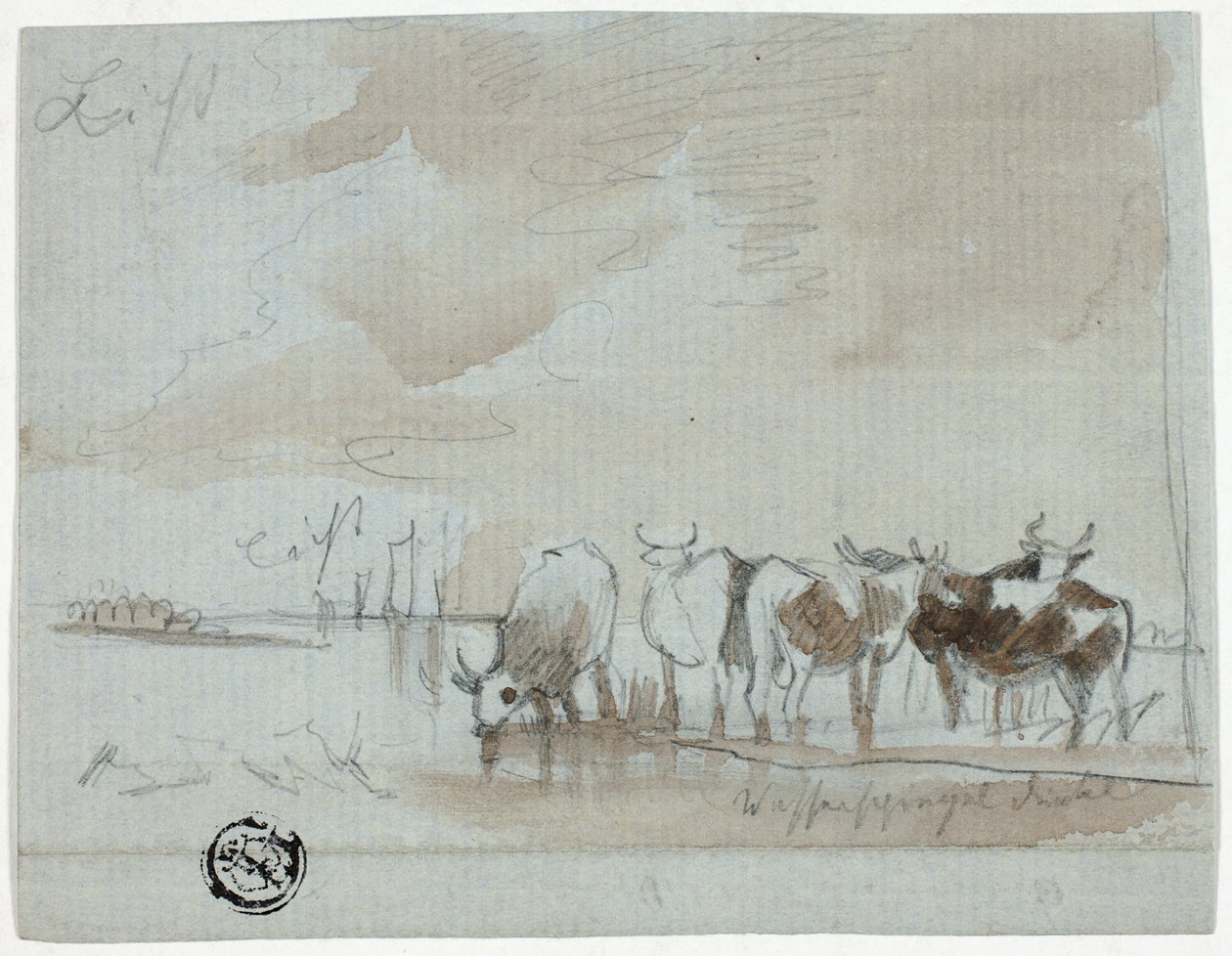 Karja vedessä tekijältä Aelbert Cuyp
