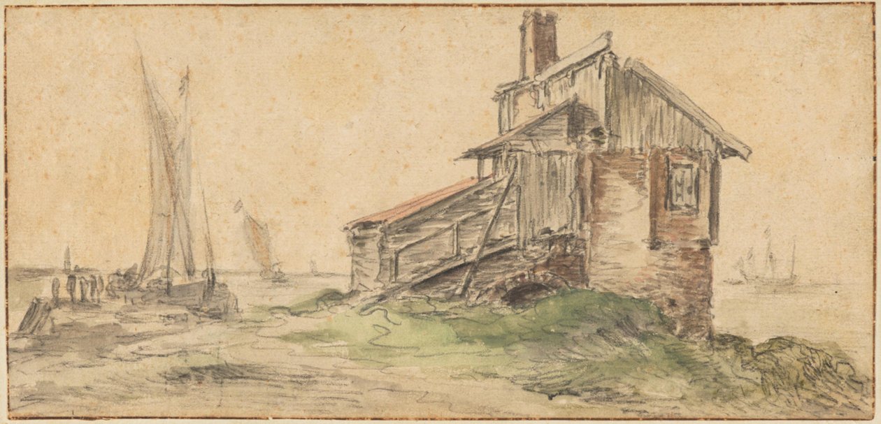 Rantarakennus tekijältä Aelbert Cuyp
