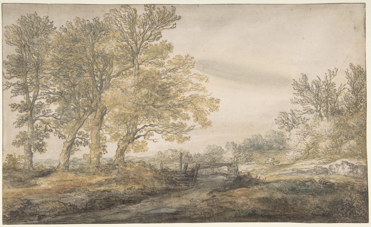 Maisema ja puita tekijältä Aelbert Cuyp