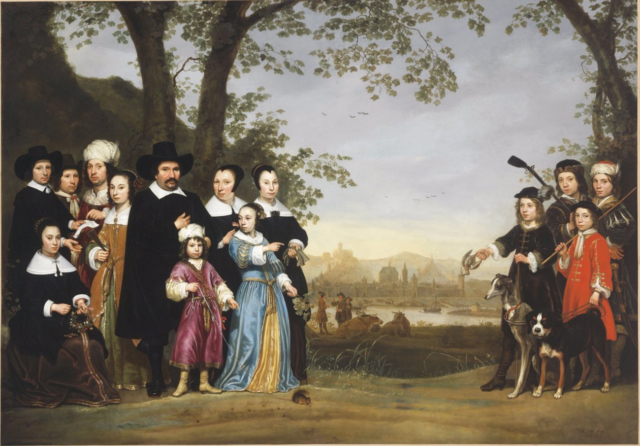 Muotokuva Samin perheestä tekijältä Aelbert Cuyp
