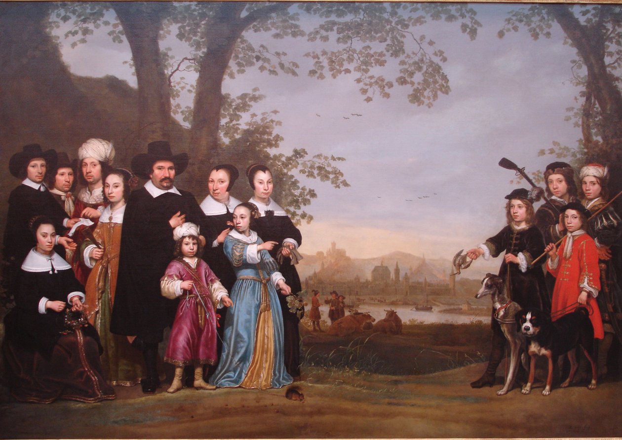 Muotokuva Samin perheestä tekijältä Aelbert Cuyp