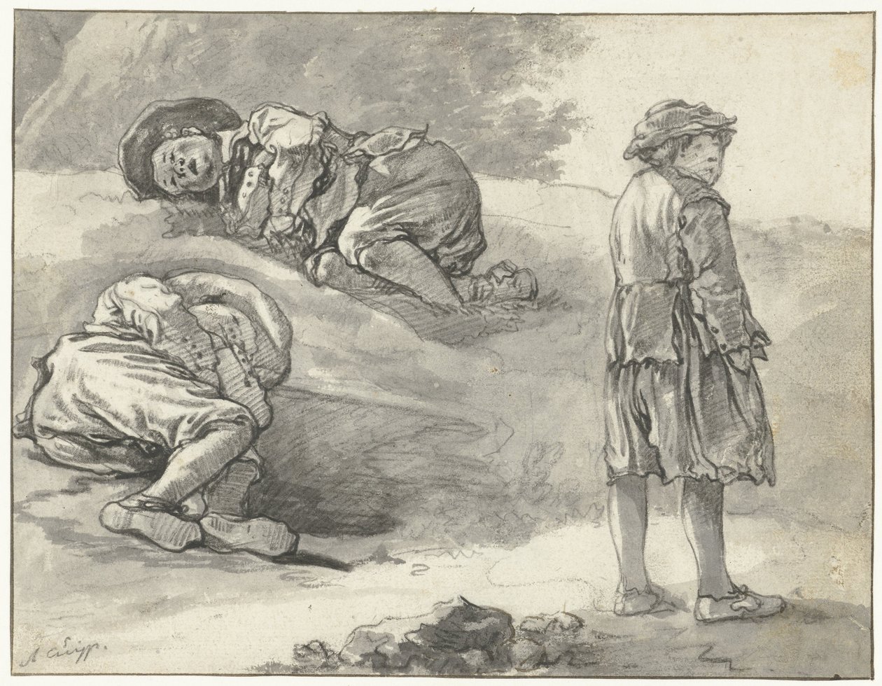 Kolme tutkimusta pienestä paimenesta tekijältä Aelbert Cuyp