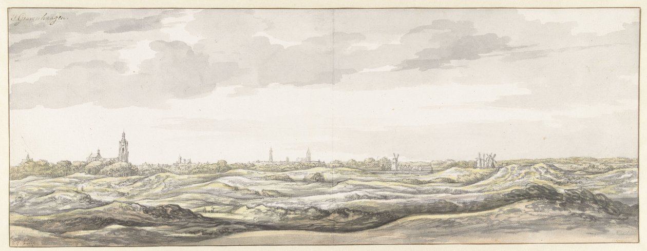 Näkymä Haagiin tekijältä Aelbert Cuyp