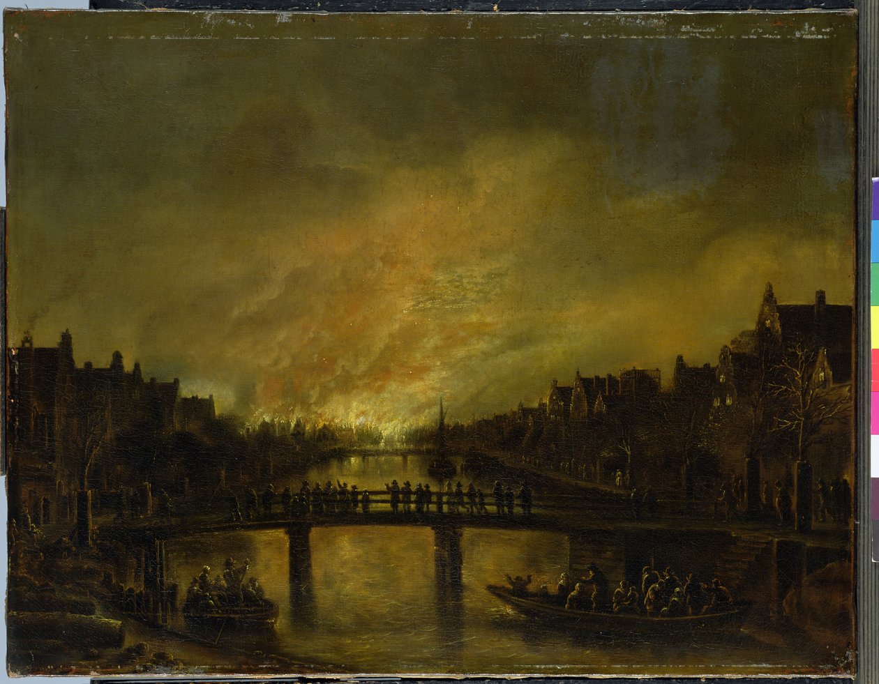 Palo Amsterdamissa tekijältä Aert van der Neer