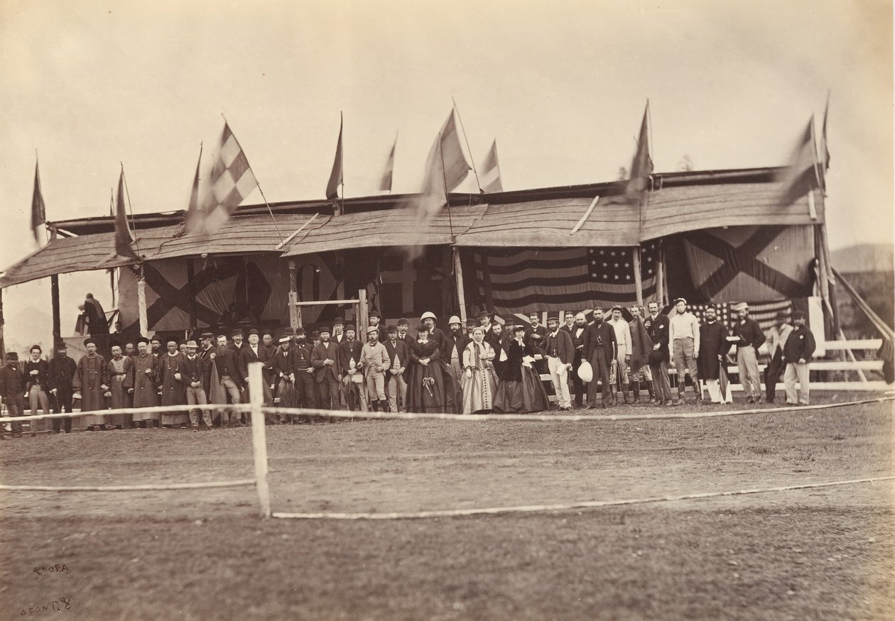 Grand Stand, Foochow Fuzhou, n. 1869. tekijältä Afong Lai