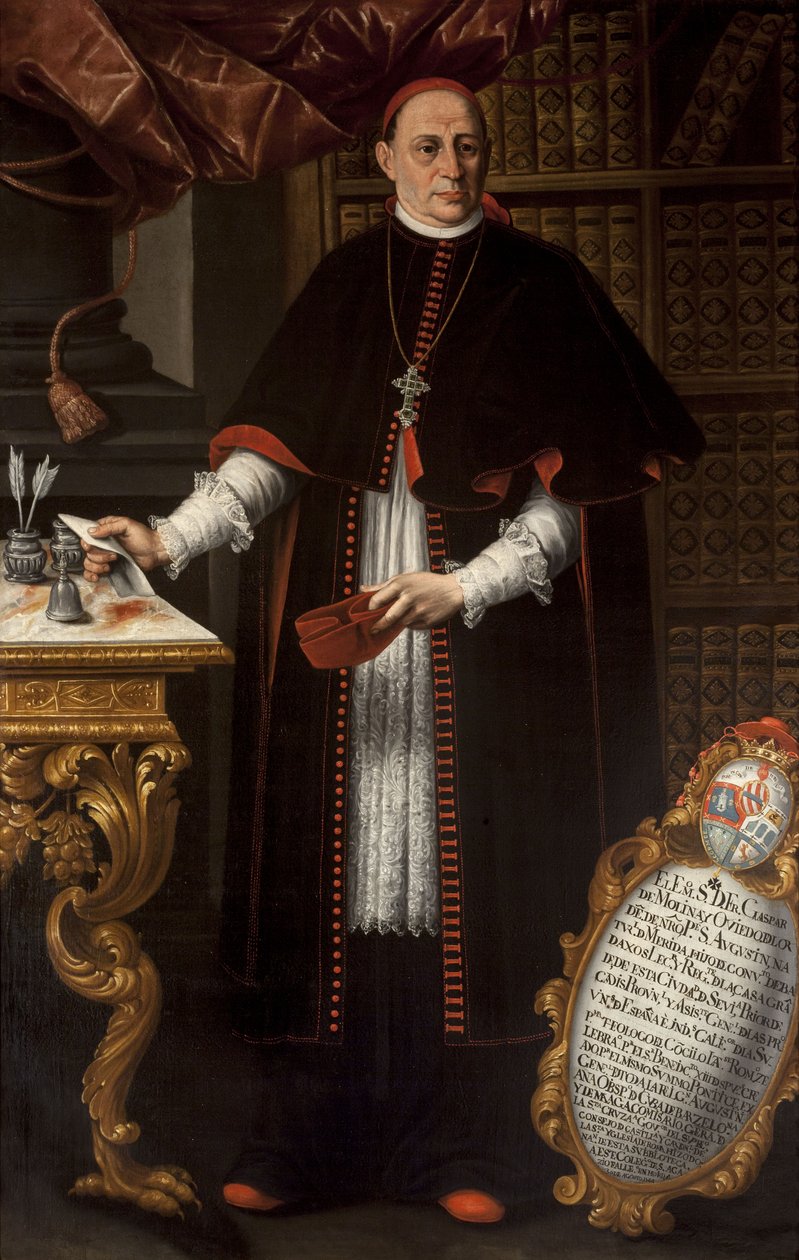 El Cardenal Gaspar de Molina ja Oviedo tekijältä After Alonso Miguel de Tovar