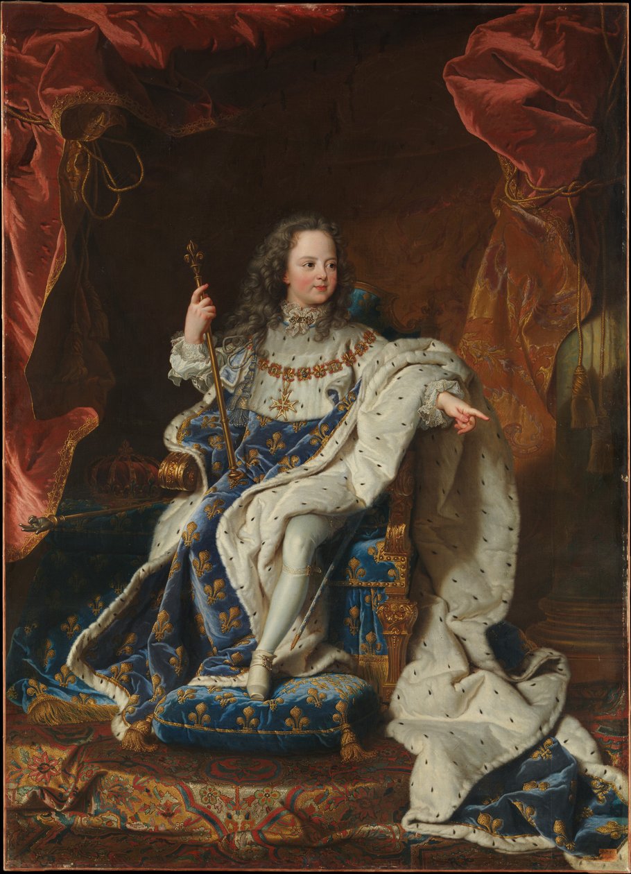 Louis XV de France, enfant tekijältä After Hyacinthe Rigaud