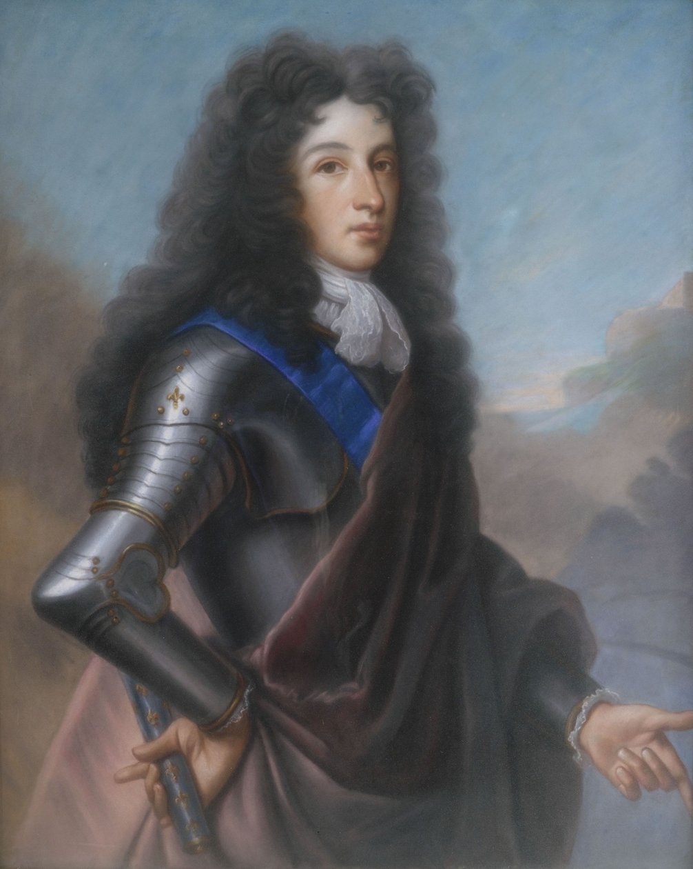 Portrait des Ludwig von Frankreich, Herzog von Burgund (1682-1712) tekijältä After Joseph Vivien