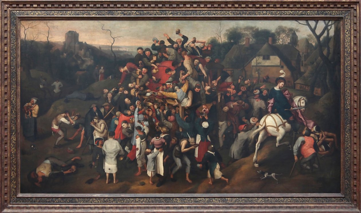 Le vin de la Saint-Martin tekijältä After Pieter Brueghel the Elder
