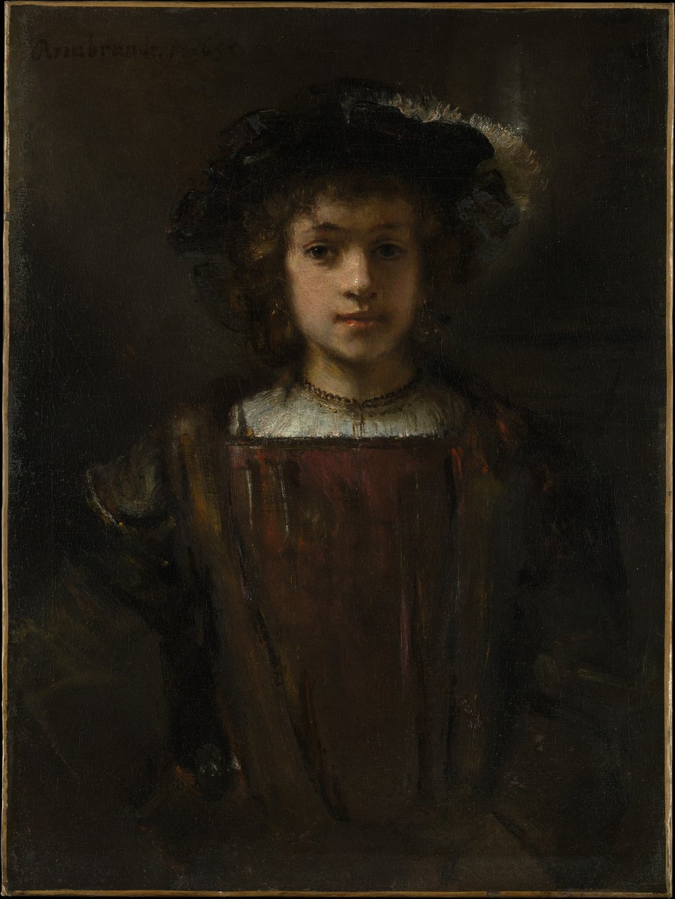 Rembrandtin poika Titus tekijältä after Rembrandt van Rijn