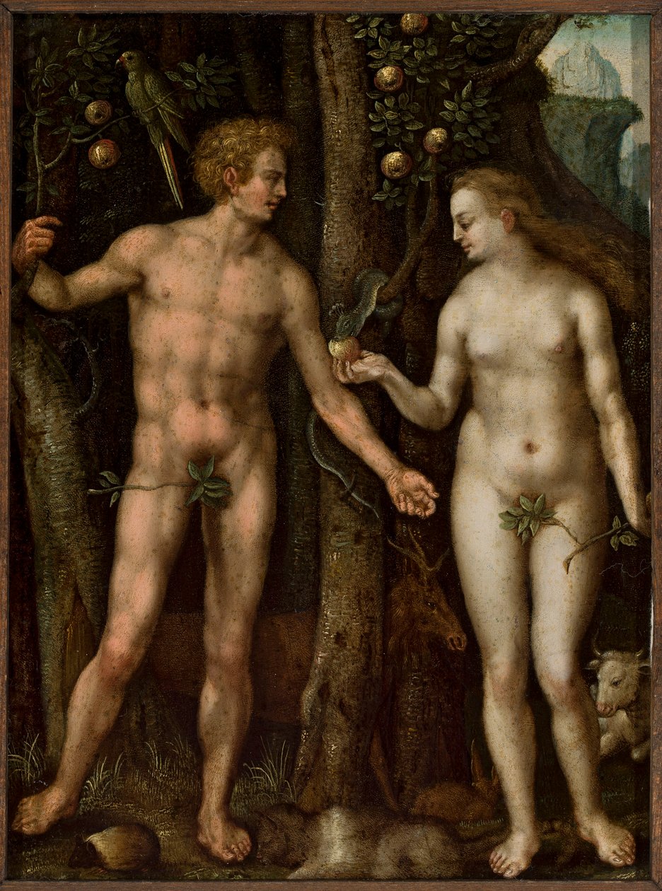 Puola:  Adam i Ewa Aatami ja Eeva tekijältä After Albrecht Dürer