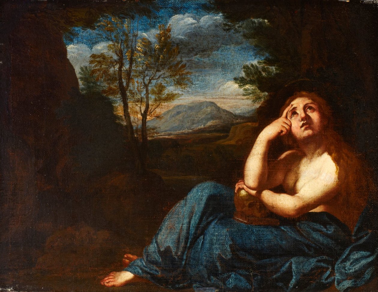 Magdalen tekijältä After Annibale Carracci